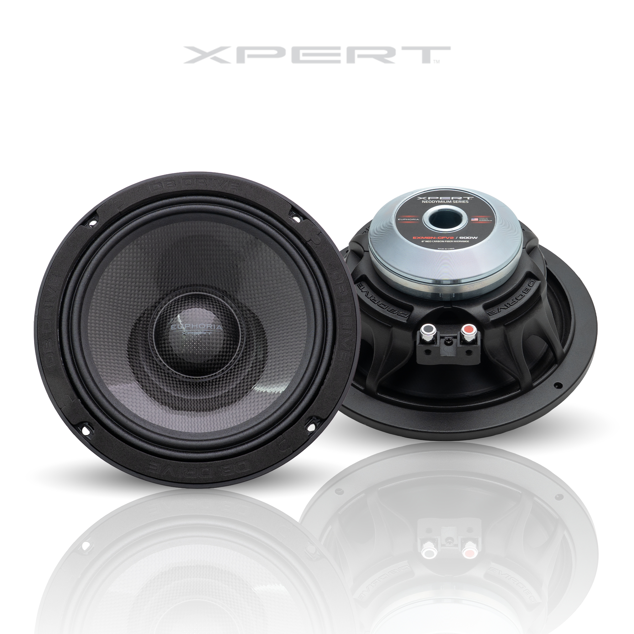 DB Drive EXM8N-CFV2 : 8 in. NEO Carbon Fiber Midrange