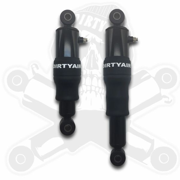 Dirty Air DIRTY AIR 4" Steel Rear Touring Air Shocks PAIR
