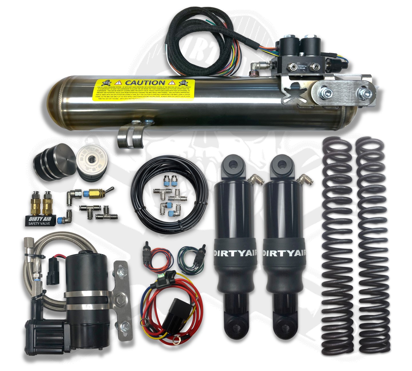 Dirty Air DIRTY AIR "EL GRANDE" Fast Front+Rear Air Suspension System