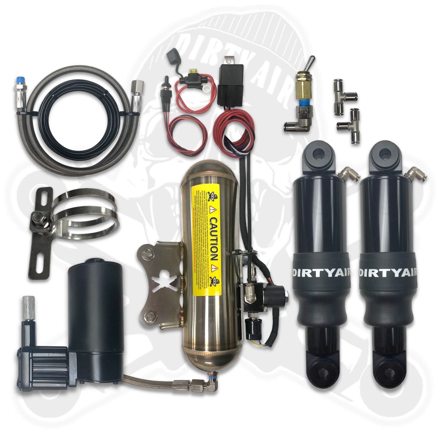 Dirty Air DIRTY AIR "FAST-UP" Rear Air Suspension System