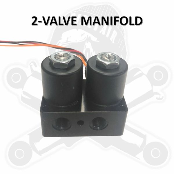 Dirty Air DIRTY AIR MANIFOLD - 2-VALVE 200psi