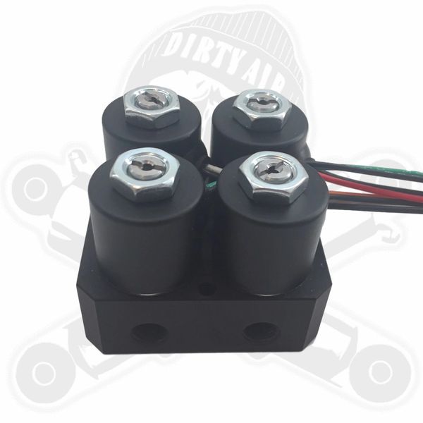 Dirty Air DIRTY AIR MANIFOLD - 4-VALVE 200psi