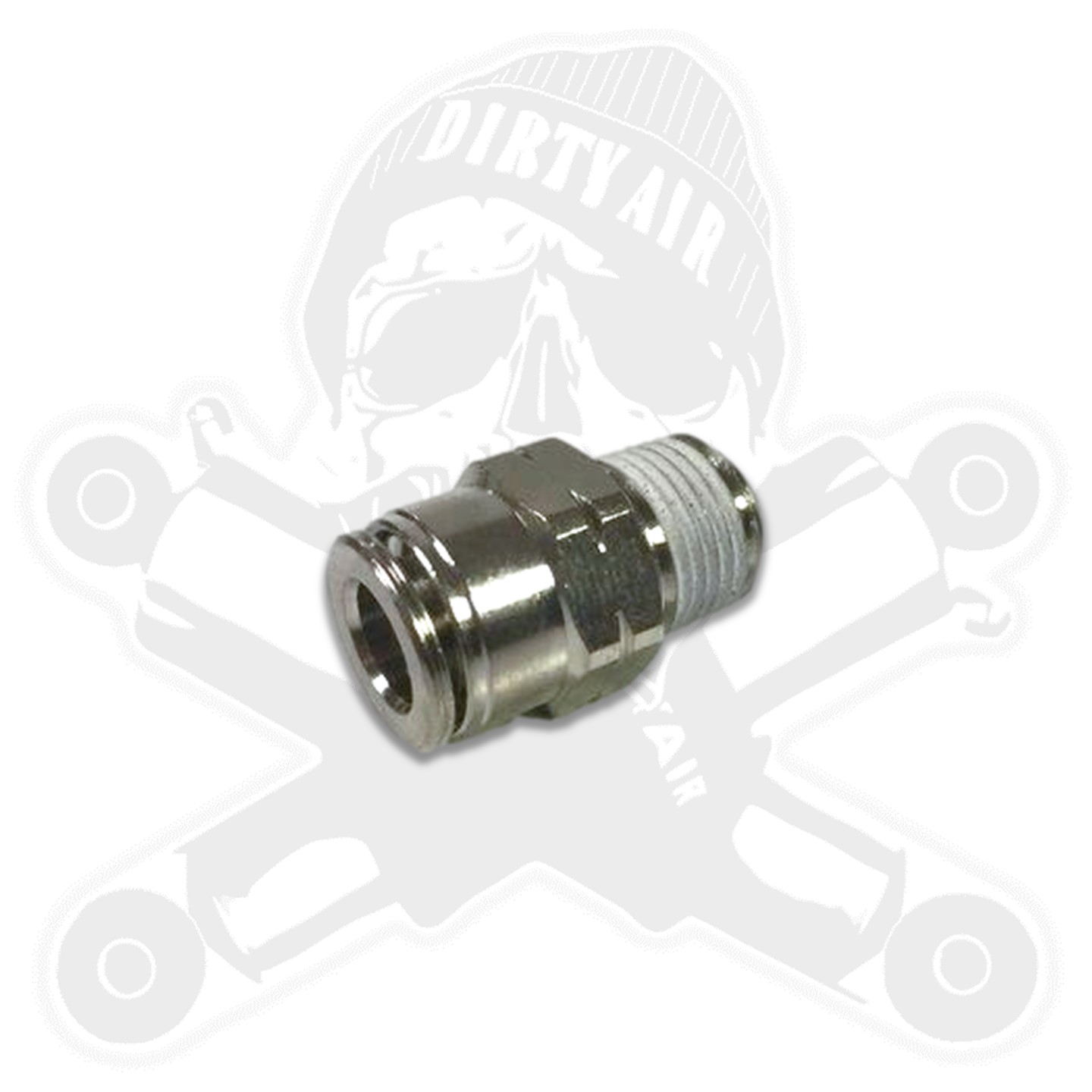 Dirty Air STRAIGHT AIR FITTING - MALE THREAD X PUSH-TO-CONNECT